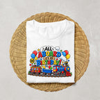 Train Birthday Shirt, All Aboard Birthday Shirt, Train Birthday Boy Shirt, Kids Train Party Outfit, Choo Choo Birthday Tee