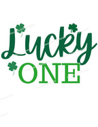 Lucky One First Birthday Shirt – St Patrick’s Day 1st Birthday Outfit, Baby Lucky One Shirt, First Birthday Tee, One Year Old Outfit