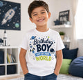 Space Birthday Boy Shirt | Out of This World Birthday Shirt | Rocket Birthday Shirt | Space Party Outfit