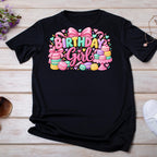 Macaron Birthday Girl Shirt, Sweet Treat Birthday Shirt, Girls Dessert Birthday Outfit, Pastel Birthday Party Tee, Macaron Party Shirt