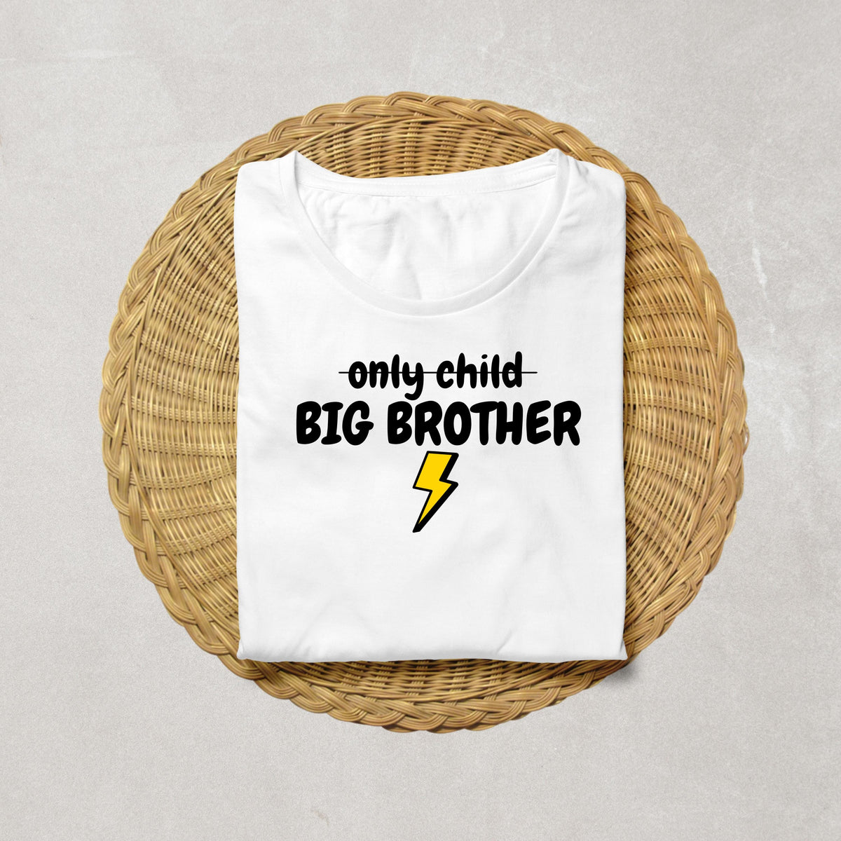 Big Brother Shirt | Only Child No More Shirt | Promoted to Big Brother | Pregnancy Announcement Shirt | Sibling Reveal | New Big Brother
