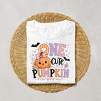 One Cute Pumpkin Birthday Shirt | Pumpkin 1st Birthday Shirt | Fall Birthday Outfit | Pumpkin Birthday Girl Tee | Autumn Birthday Shirt