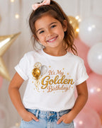 In My Golden Birthday Era Shirt | Golden Birthday Tee | Birthday Girl Shirt | Golden Birthday Outfit | Birthday Party Shirt | Gold Birthday