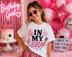 In My Era Birthday Shirt | Pop Star Birthday Girl Shirt | Pink Birthday Party Tee | Girls Concert Theme Shirt | Disco Birthday Outfit