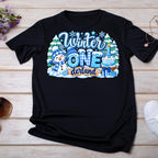 Winter ONEderland Birthday Shirt Boy, 1st Birthday Boy Shirt, Winter Wonderland First Birthday Outfit, Snowman Birthday Tee