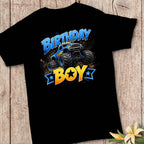 Monster Truck Birthday Shirt | Birthday Boy Monster Truck Tee | Monster Truck Party Shirt | Kids Birthday Outfit | Monster Jam Inspired