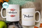Spanish Godparent Mug PNG | Madrina Padrino Sublimation Design | Baptizo Proposal Mug PNG | Godparents Gift Digital Download