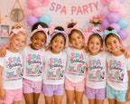 Spa Birthday Shirt | Girls Spa Party Shirt | Pamper Party Birthday Tee | Spa Day Birthday Outfit | Matching Spa Party Shirts | Birthday Girl