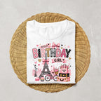 Paris Birthday Girl Shirt | Ooh La La Birthday Shirt | Paris Theme Birthday Outfit | Eiffel Tower Birthday Tee | Paris Party Shirt