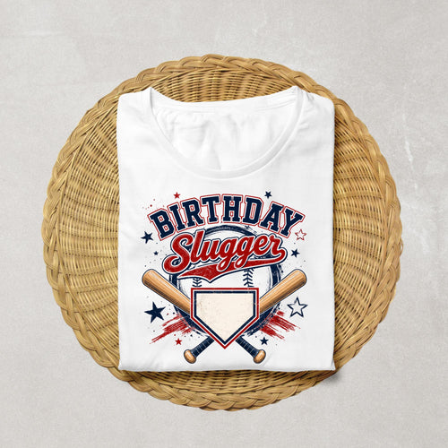Birthday Slugger Shirt | Baseball Birthday Shirt | Baseball Birthday Boy Outfit | Sports Birthday Tee | Baseball Party Shirt