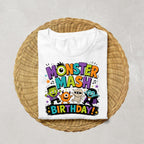 Monster Mash Birthday Shirt | Kids Halloween Birthday Shirt | Cute Monster Party Tee | Spooky Birthday Outfit | Monster Birthday Boy Shirt
