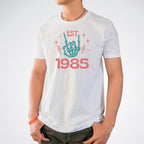 Custom Birth Year Skeleton Shirt, EST Year Shirt, Personalized Vintage Birth Year Tee, 1985 Birthday Shirt, Custom Year Graphic Tee, Retro