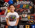 Race Car Birthday Shirt, Birthday Dude Shirt, Racing Birthday Boy Shirt, Checkered Flag Birthday Tee, Race Car Party Outfit