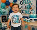 O'Fishally One Birthday Shirt | Fishing First Birthday Shirt | Gone Fishing Birthday Outfit | Fishing Birthday Boy Tee | 1st Birthday Shirt