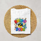 Birthday Dude Shirt | Cool Birthday Boy Shirt | Boys Birthday Party Tee | Retro Birthday Shirt | Kids Birthday Outfit | Birthday Dude