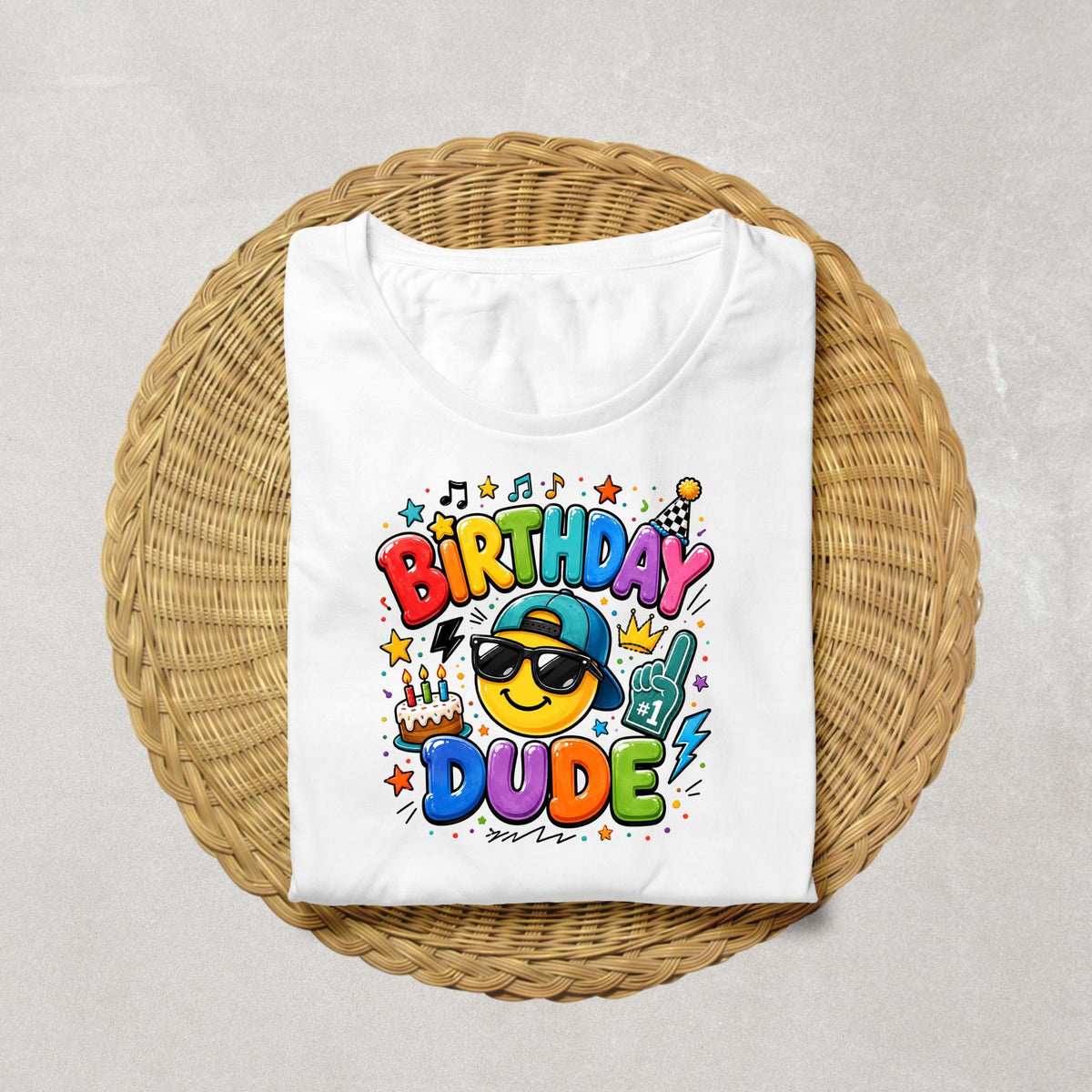 Birthday Dude Shirt | Cool Birthday Boy Shirt | Boys Birthday Party Tee | Retro Birthday Shirt | Kids Birthday Outfit | Birthday Dude
