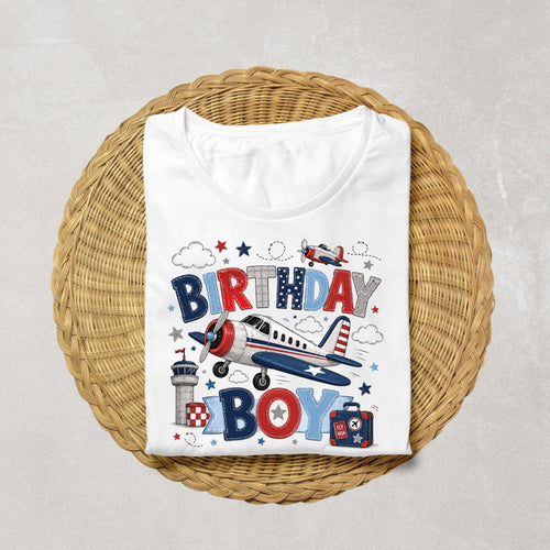 Airplane Birthday Boy Shirt | Airplane Birthday Shirt | Aviation Birthday Outfit | Pilot Birthday Tee | Airplane Party Shirt