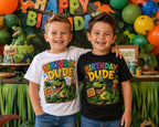 Birthday Dude Dinosaur Shirt | Dinosaur Birthday Shirt | Boys Birthday Tee | T-Rex Birthday Party Shirt | Dinosaur Birthday Outfit | Kids