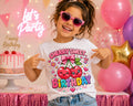 Cherry Sweet Birthday Shirt | Cute Cherry Birthday Girl Tee | Girls Birthday Shirt | Boutique Birthday Outfit | Colorful Kawaii Cherry Tee