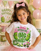 Big Dill Birthday Shirt Girl, Pickle Birthday Shirt, Birthday Girl Shirt, Pickle Party Shirt, Cute Kids Birthday Outfit