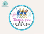 Sweet 16 Cupcake Toppers Thank You for Celebrating With Us | Sweet Sixteen Party Cupcake Picks | 16th Birthday Party Decorations | Set of 12