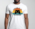 Leveling Up to Husband Shirt – Gamer Husband Gift, Retro Video Game Tee for Men, Wedding Gift for Groom, Father’s Day Gaming Shirt