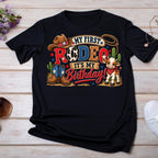 My First Rodeo Birthday Shirt, Cowboy Birthday Boy Shirt, Western Birthday Shirt, Rodeo Birthday Outfit, Cowboy Party Tee
