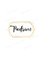 Spanish Godparent Mug PNG | Madrina Padrino Sublimation Design | Baptizo Proposal Mug PNG | Godparents Gift Digital Download