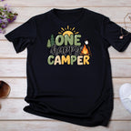 One Happy Camper Birthday Shirt, First Birthday Boy Shirt, Camping 1st Birthday Outfit, One Happy Camper Shirt, Woodland Birthday Tee