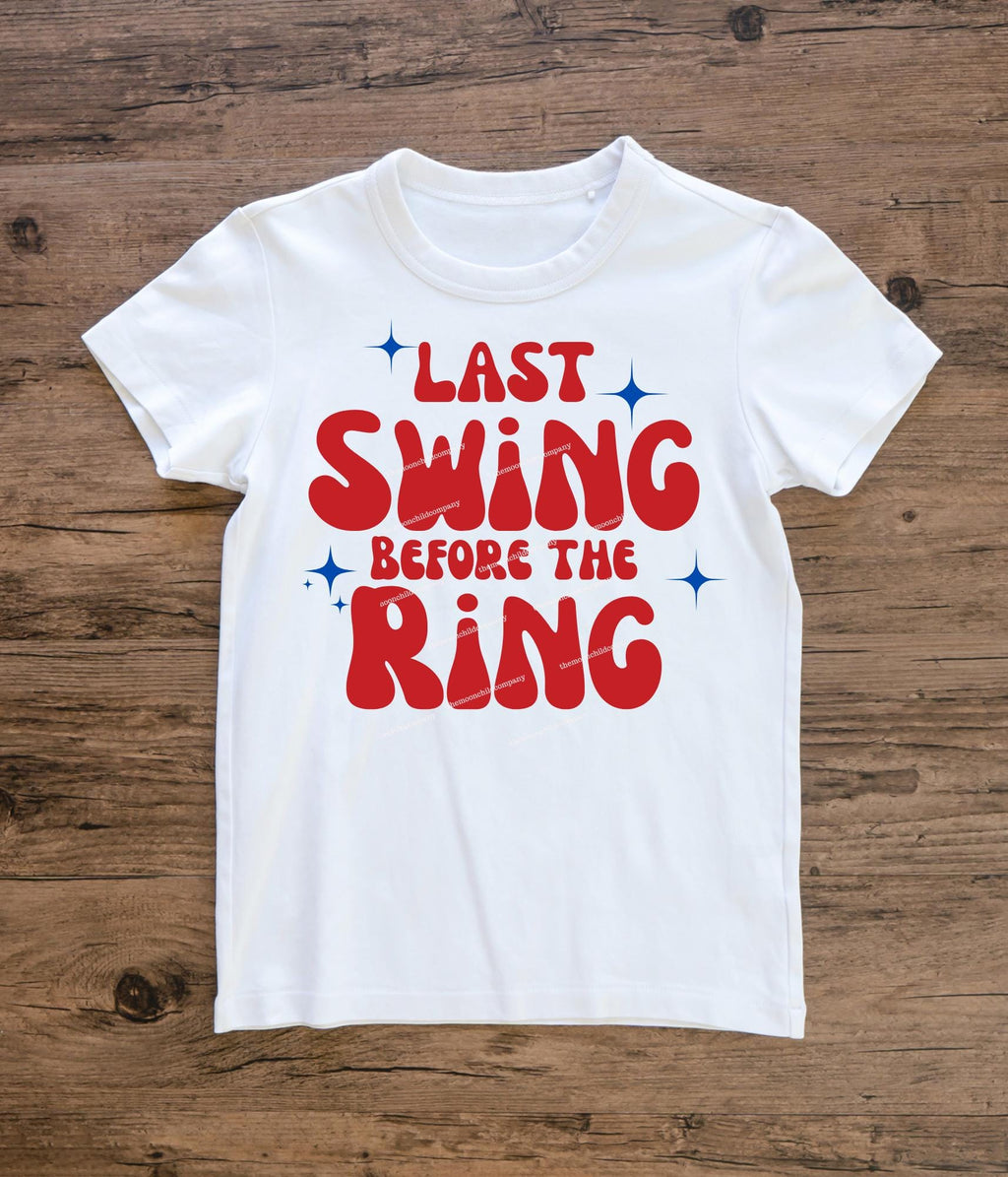 Last Swing Before the Ring Shirt, Bachelor Party Shirt, Bachelorette Baseball Theme Tee, Groom Squad Shirt, Bride Squad Tee, Funny Wedding