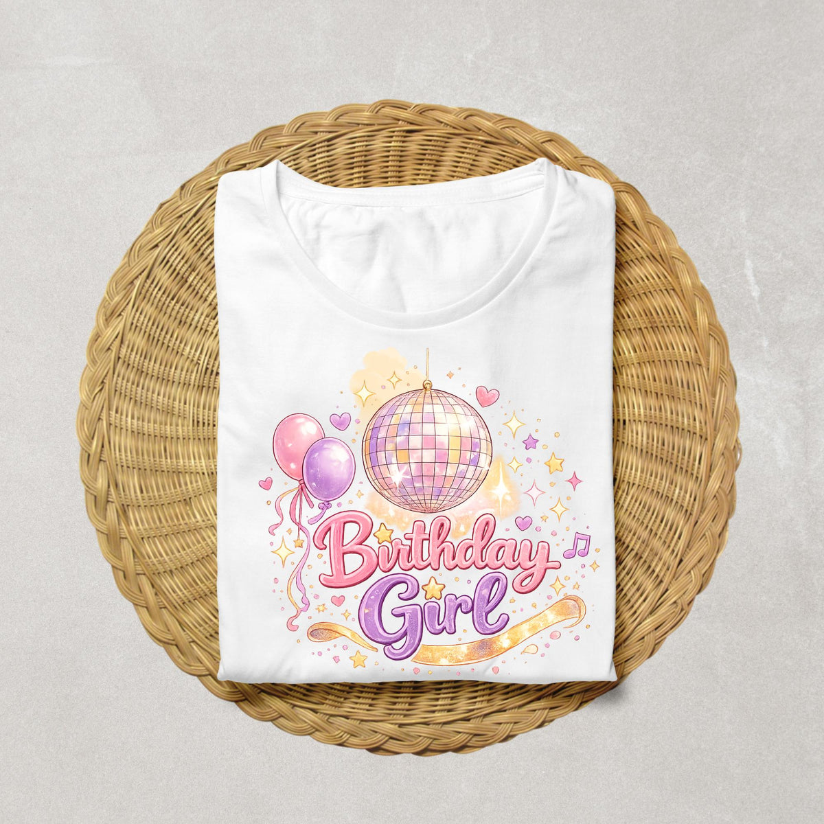 Birthday Girl Disco Shirt | Disco Ball Birthday Shirt | Groovy Birthday Outfit | Girls Birthday Party Tee