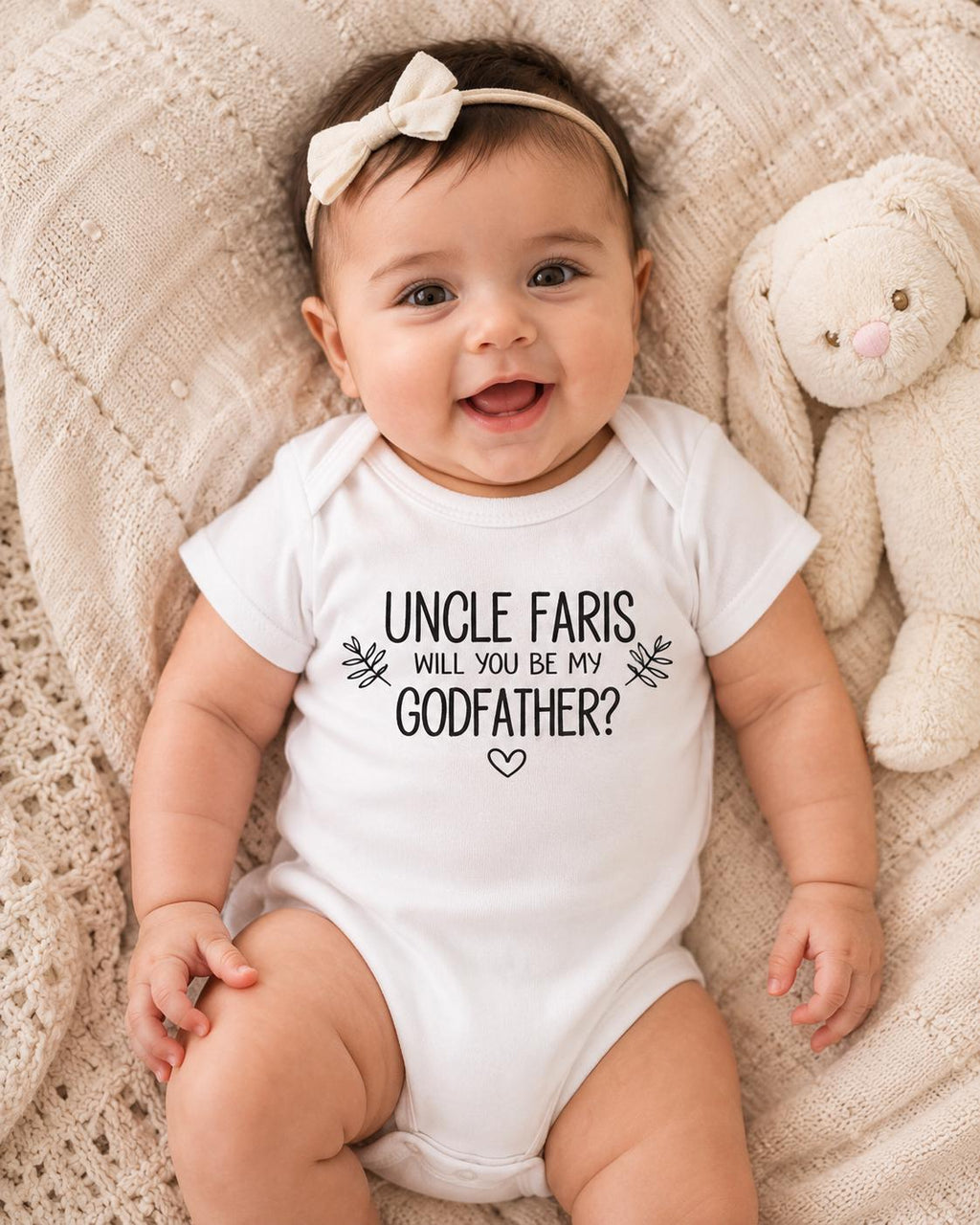 Godparent Proposal Onesie – Will you be my godparent Bodysuit | Godparent Proposal Outfit – Baptism Proposal – Pregnancy Announcement Gift