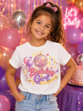 Birthday Girl Disco Shirt | Disco Ball Birthday Shirt | Groovy Birthday Outfit | Girls Birthday Party Tee