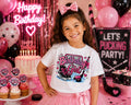Hockey Birthday Girl Shirt, Girls Hockey Birthday Shirt, Hockey Party Outfit, Ice Hockey Birthday Tee, Girl Hockey Player Shirt