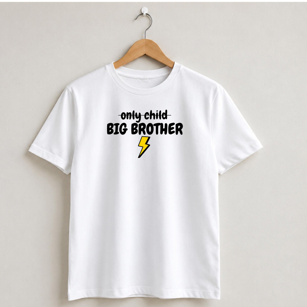 Big Brother Shirt | Only Child No More Shirt | Promoted to Big Brother | Pregnancy Announcement Shirt | Sibling Reveal | New Big Brother