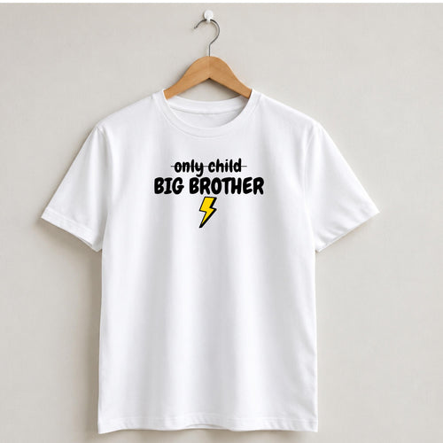Big Brother Shirt | Only Child No More Shirt | Promoted to Big Brother | Pregnancy Announcement Shirt | Sibling Reveal | New Big Brother