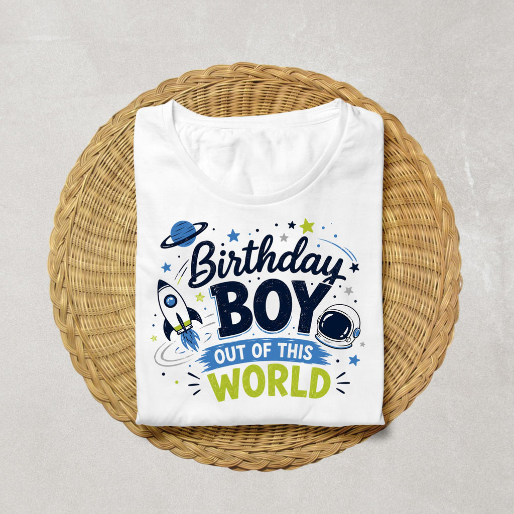 Space Birthday Boy Shirt | Out of This World Birthday Shirt | Rocket Birthday Shirt | Space Party Outfit