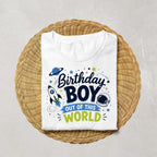 Space Birthday Boy Shirt | Out of This World Birthday Shirt | Rocket Birthday Shirt | Space Party Outfit