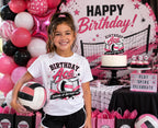 Birthday Ace Volleyball Shirt | Volleyball Birthday Shirt | Volleyball Birthday Girl Outfit | Sports Birthday Tee | Volleyball Party Shirt