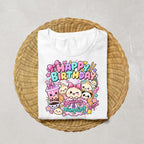 Dumpling Birthday Shirt Girl, Kawaii Birthday Shirt, Cute Food Birthday Tee, Boba Birthday Shirt, Squishy Birthday Party Outfit for Kids