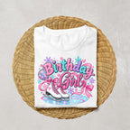 Ice Skating Birthday Shirt, Birthday Girl Ice Skating Shirt, Girls Skating Party Outfit, Ice Skate Birthday Tee, Skater Birthday Shirt